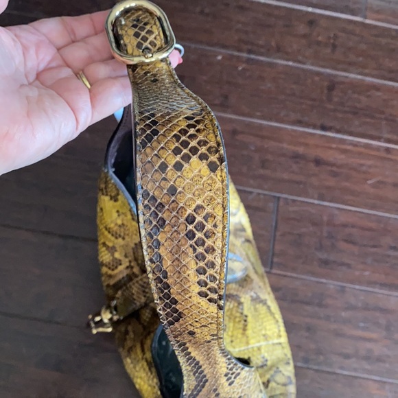 Authentic & Rare Gucci Python Leather Jackie Limited Edition Shoulder Handbag - Picture 15 of 16